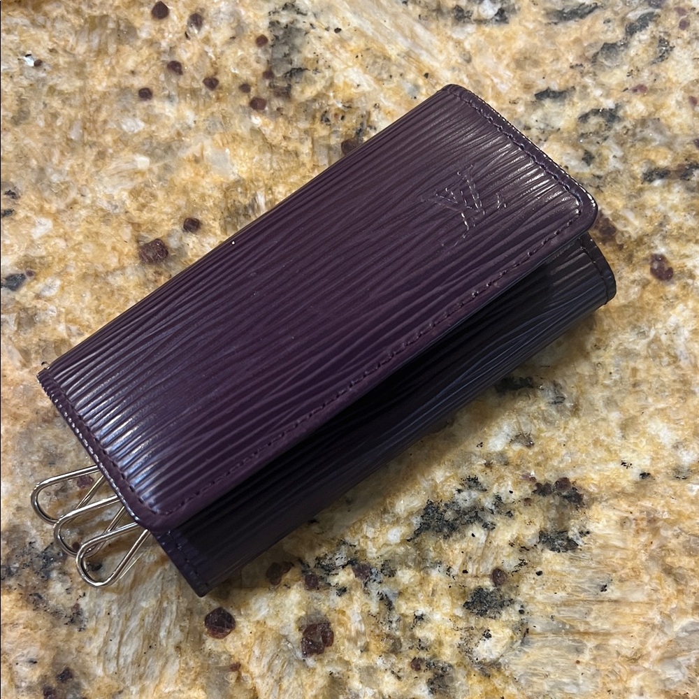 Louis Vuitton Purple Key Holder